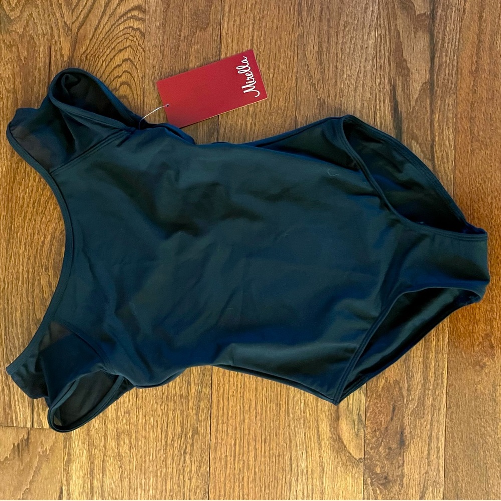 Girls black leotard